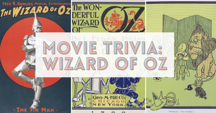 Wizard of oz trivia questions