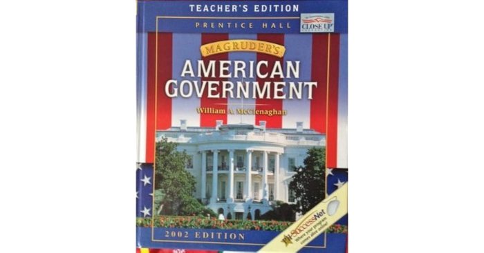 California magruder's american government textbook pdf